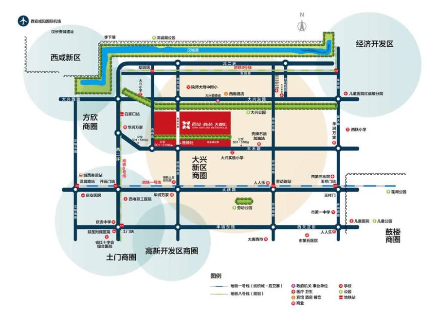 鑫苑大都汇位置交通图图片