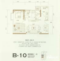 南门望城普通住宅81.9㎡户型图