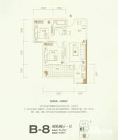 南门望城普通住宅70.7㎡户型图