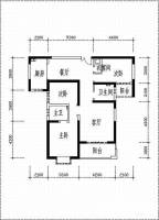 曲江观山悦3室2厅2卫128.5㎡户型图