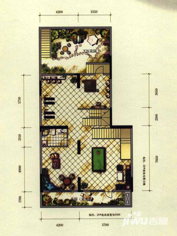 金地湖城大境同禧普通住宅114.2㎡户型图