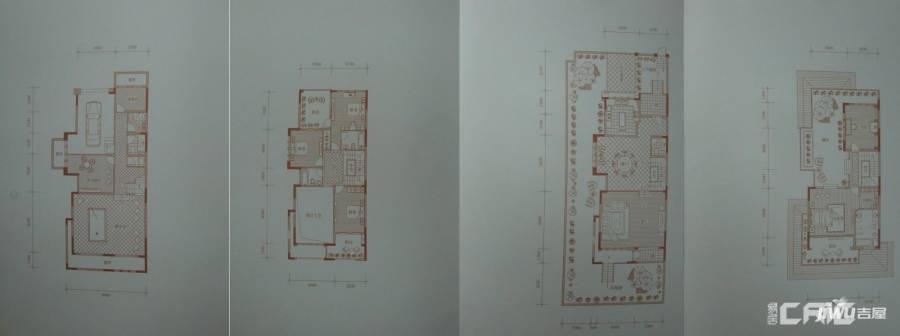 鸿基紫韵普通住宅377㎡户型图