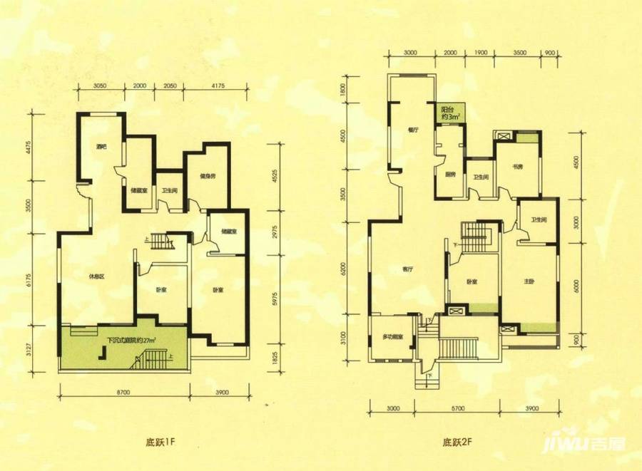 早安林莊普通住宅173.8㎡户型图