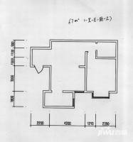 翠堤湾1室1厅1卫67㎡户型图