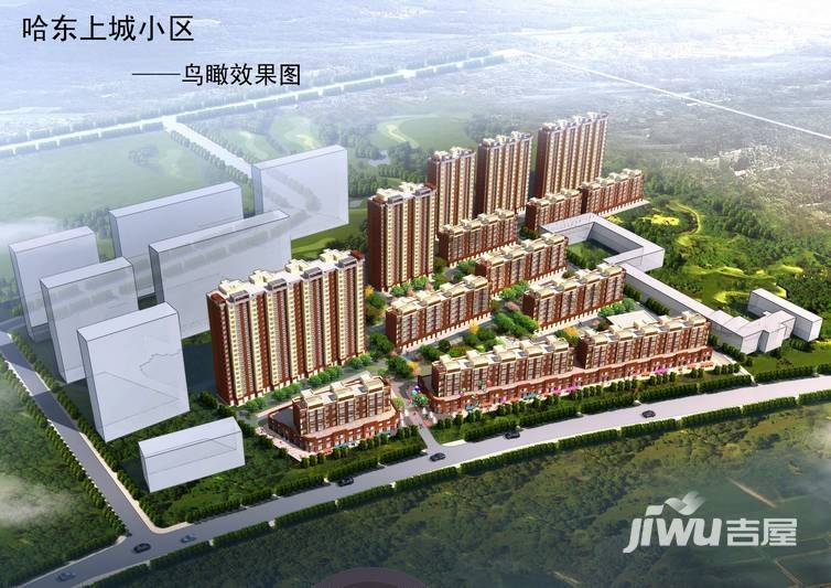 哈东上城效果图图片