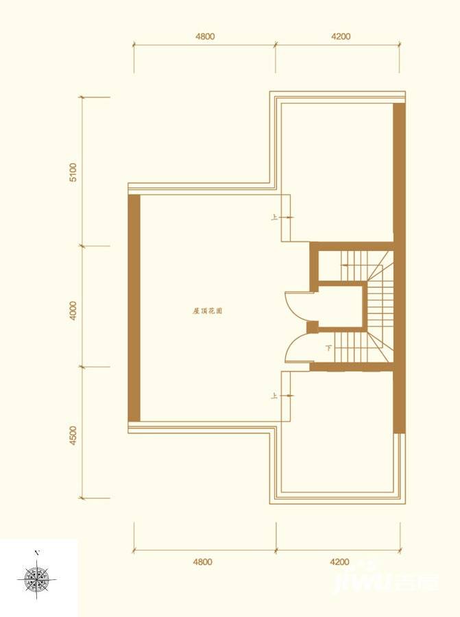 观复国际普通住宅331㎡户型图