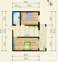 万吉华府普通住宅78.1㎡户型图