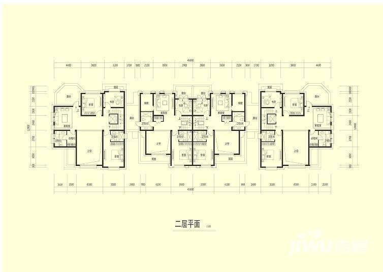 恒祥御景7室5厅8卫户型图