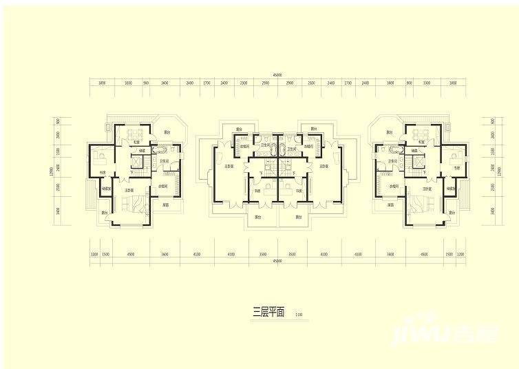 恒祥御景8室5厅6卫户型图