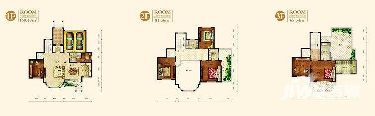 恒大盛和天下普通住宅307.4㎡户型图