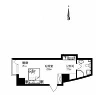 99号公馆普通住宅27.5㎡户型图