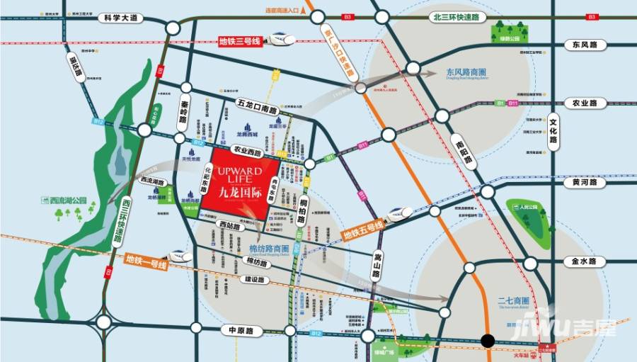 九龙城位置交通图图片
