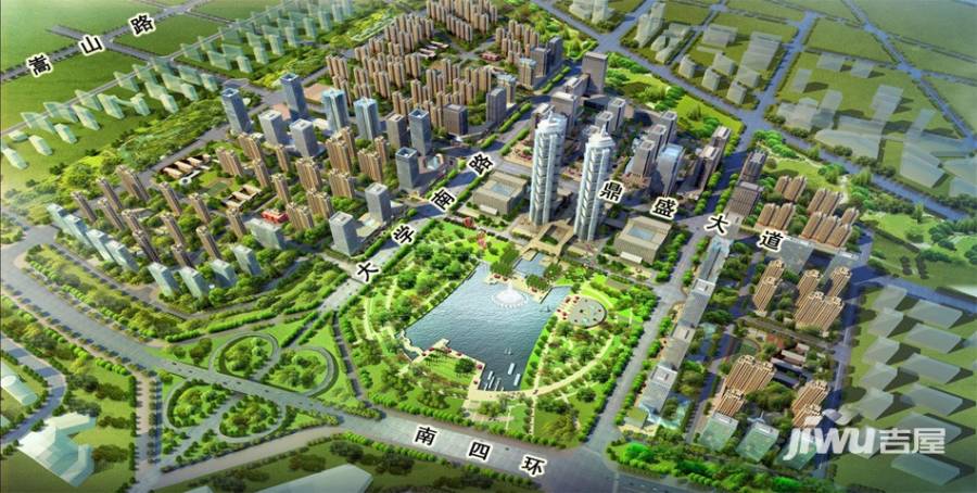 绿地滨湖国际城规划图图片