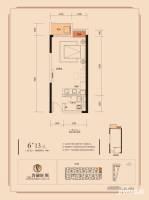 龙光普罗旺斯普通住宅38㎡户型图