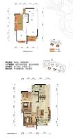 龙光普罗旺斯普通住宅80㎡户型图