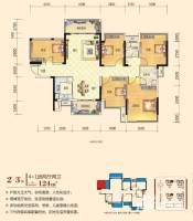 龙光普罗旺斯5室2厅2卫124㎡户型图