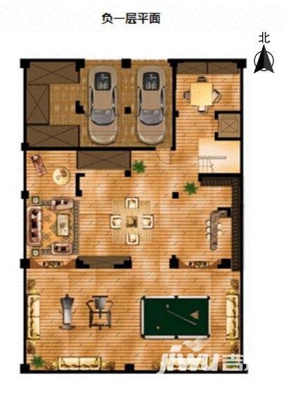 新瑞文化翡翠园4室2厅3卫282.2㎡户型图