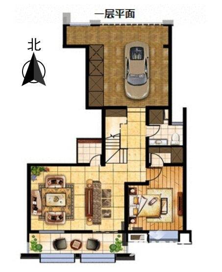 新瑞文化翡翠园4室3厅3卫290㎡户型图