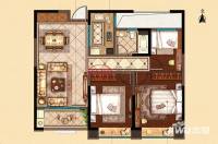 中南世纪花城3室2厅1卫111㎡户型图
