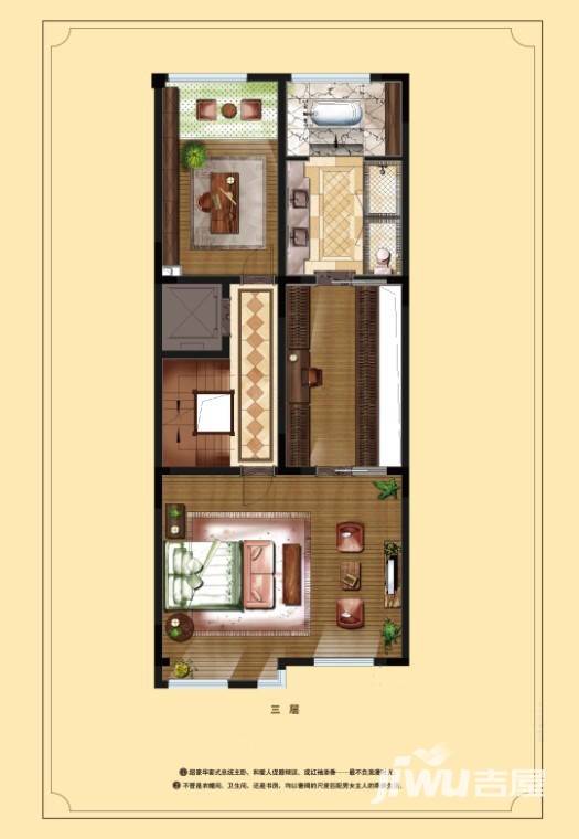 中航城国际社区 A区1室1厅1卫201㎡户型图