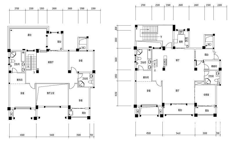 世茂湖滨首府普通住宅328.4㎡户型图