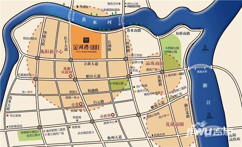 金河湾1881位置交通图图片