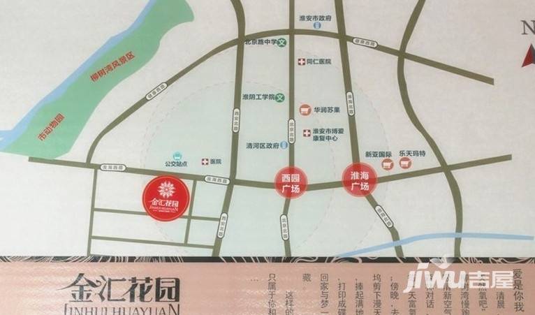 金汇花园位置交通图2