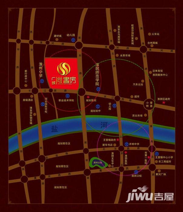 广城尚书房位置交通图
