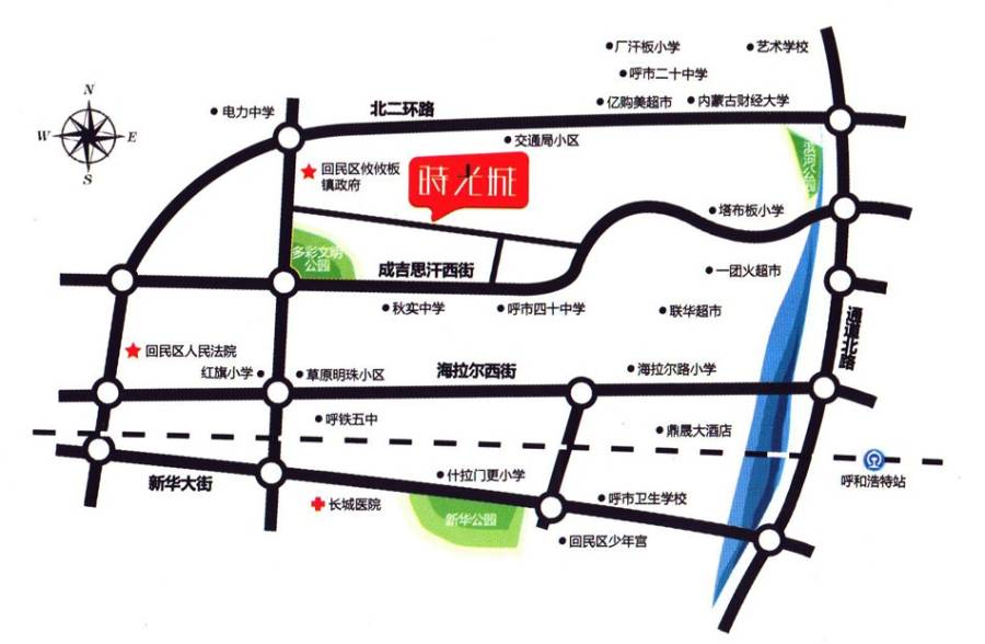 中傲城位置交通图图片