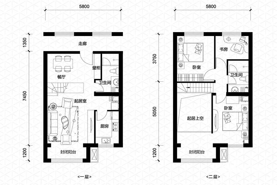 亿科公元普通住宅70㎡户型图