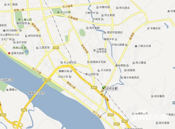运河名都位置交通图图片