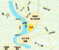 锦绣星城位置交通图1