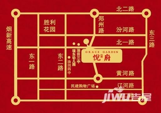 上城悦府位置交通图