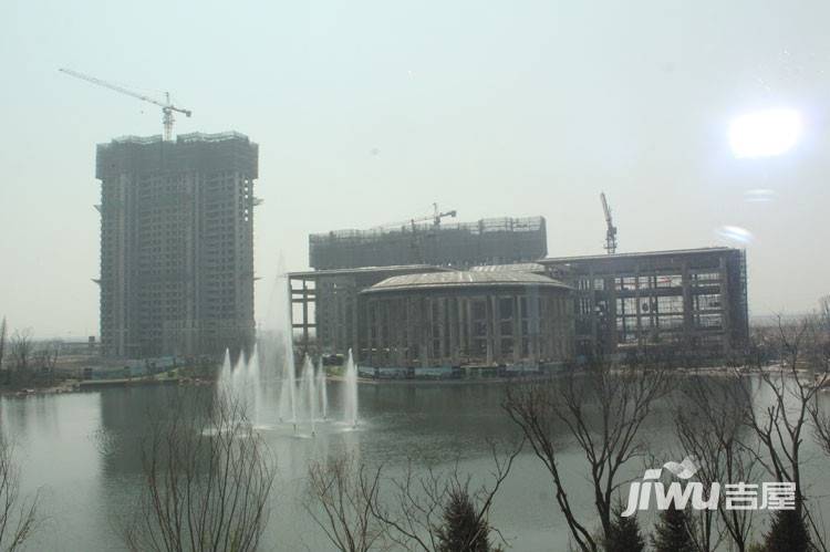 恒大黄河生态城实景图图片