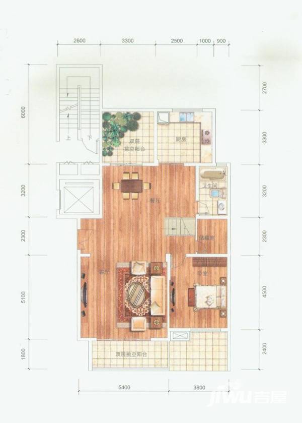 靓都公馆4室3厅3卫户型图