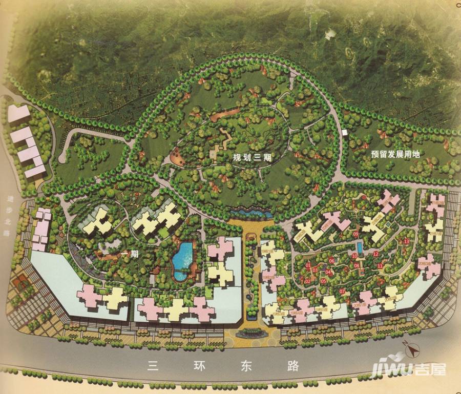 上林苑规划图图片
