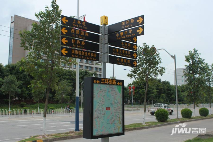 上林苑位置交通图图片