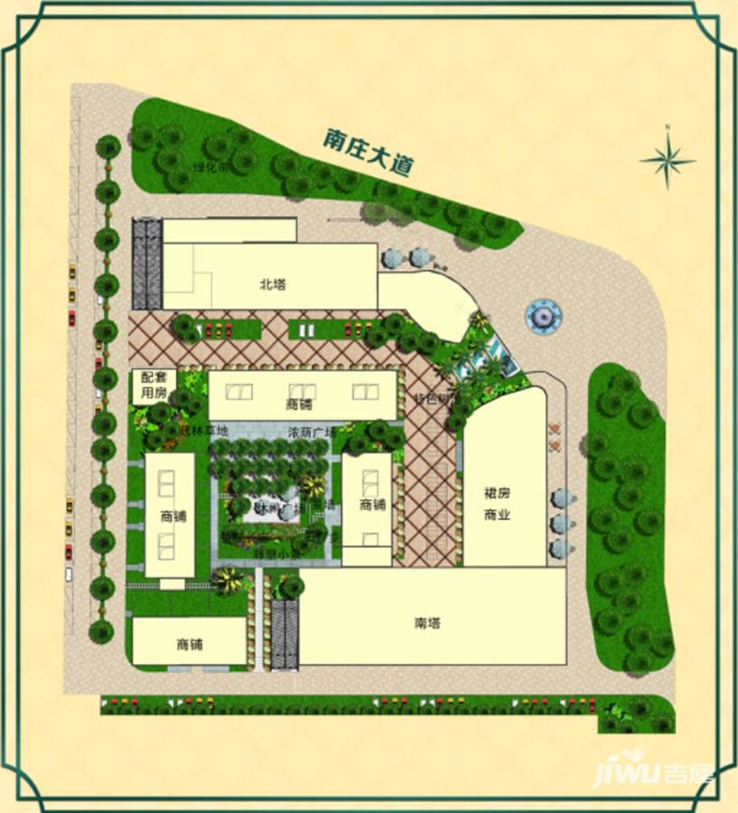 汇博国际广场规划图图片