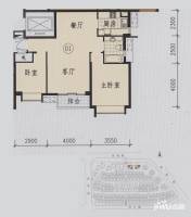 涟岸3室2厅2卫127㎡户型图