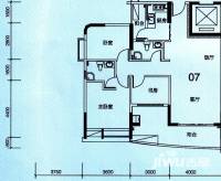 日美名轩3室2厅2卫110.3㎡户型图