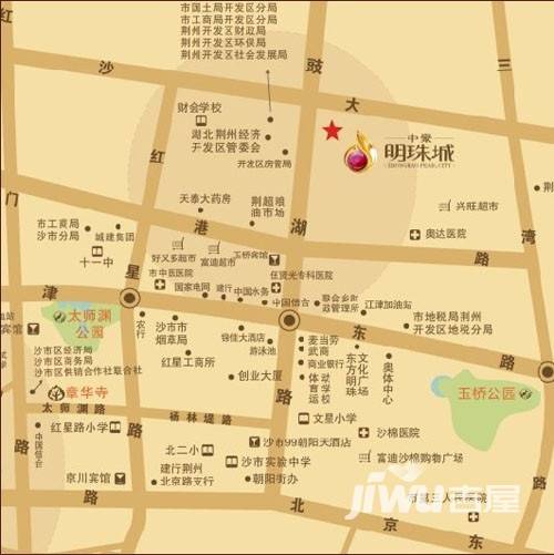 中豪明珠城位置交通图图片