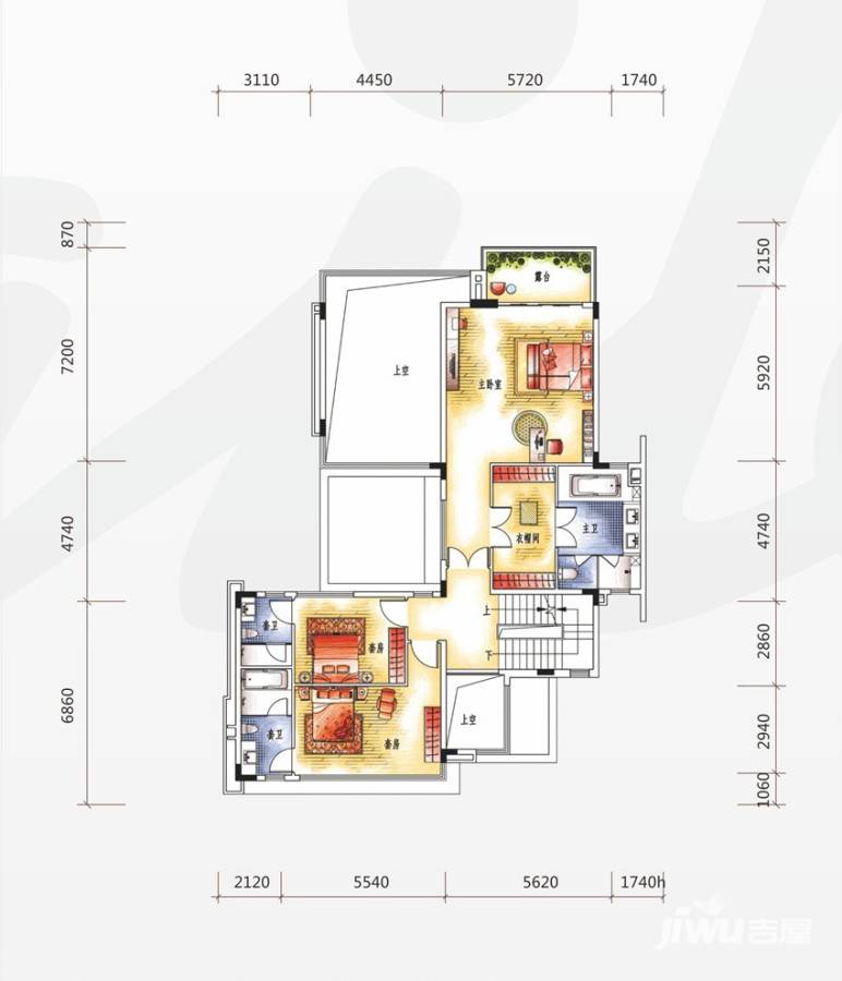 惠阳雅居乐花园普通住宅341㎡户型图