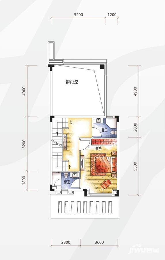 惠阳雅居乐花园普通住宅173㎡户型图