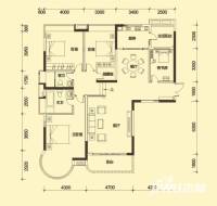 合生上观国际4室2厅2卫174㎡户型图