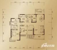 东方御景4室2厅2卫166.7㎡户型图
