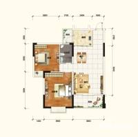 新世界曦岸普通住宅83㎡户型图