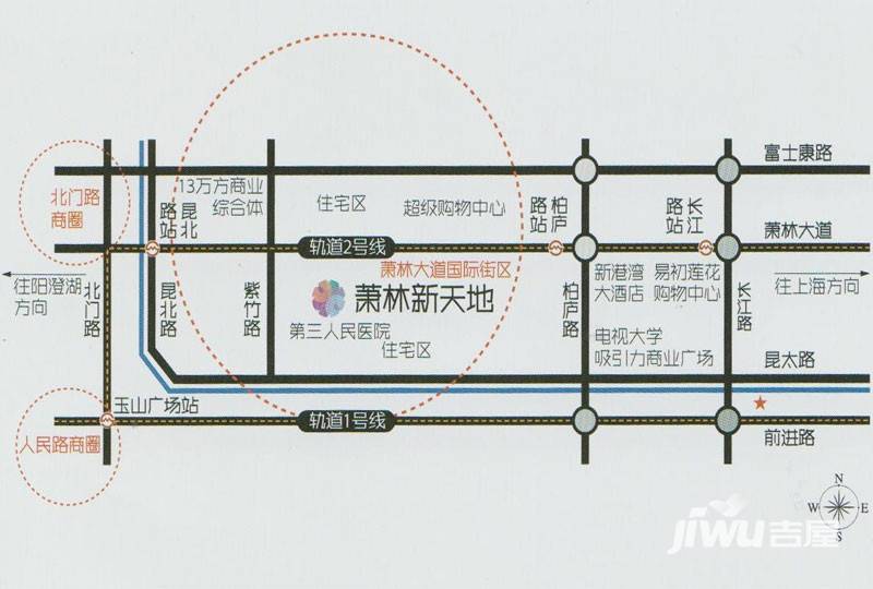 大德玲珑湾2期萧林新天地位置交通图图片