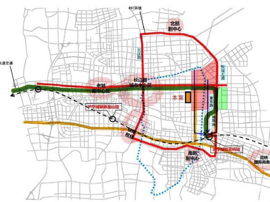 绿地21新城位置交通图图片