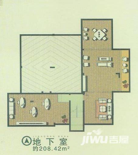 江南岸普通住宅208.4㎡户型图