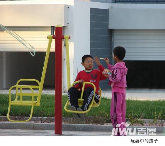 威建河畔花园实景图图片